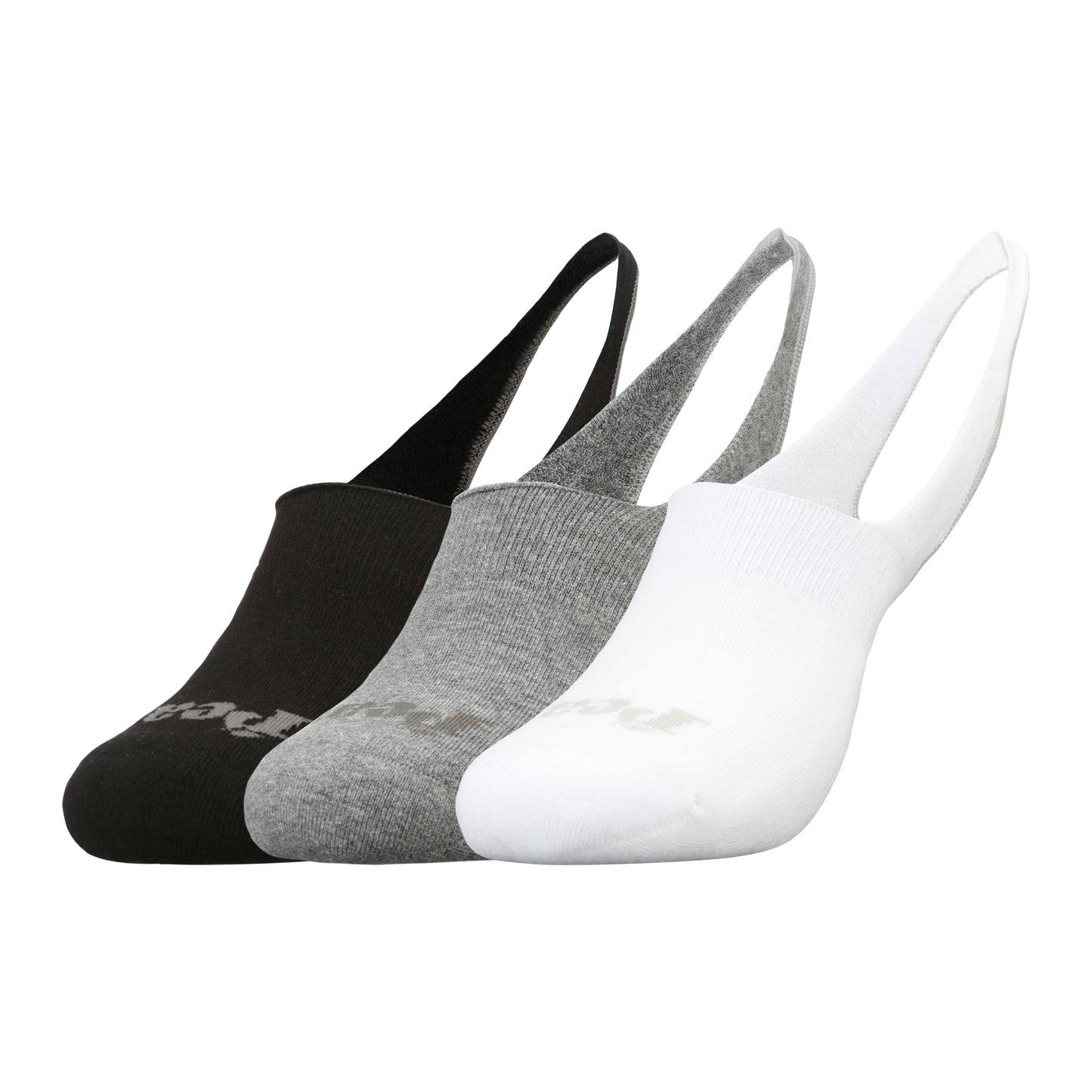 3 Pair Heelless  No-Show V2