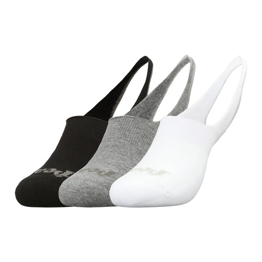 3 Pair Heelless  No-Show V2